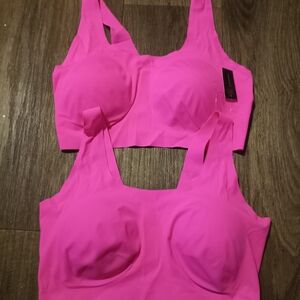 Vibrant Pink Sports Bras